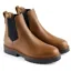 Fairfax and Favor Boudica Ankle Boots Shearling Lined Oak Leather