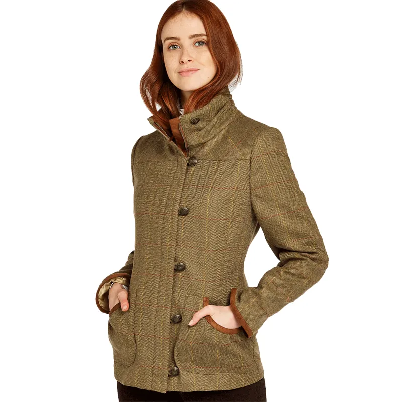 Dubarry Bracken Tweed Jacket Elm-1