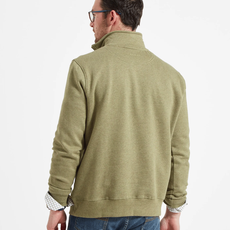 Schoffel Bude Sweatshirt Light Khaki Marl-2