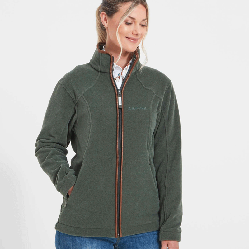 Schoffel Burley Fleece Jacket Cedar Green-1