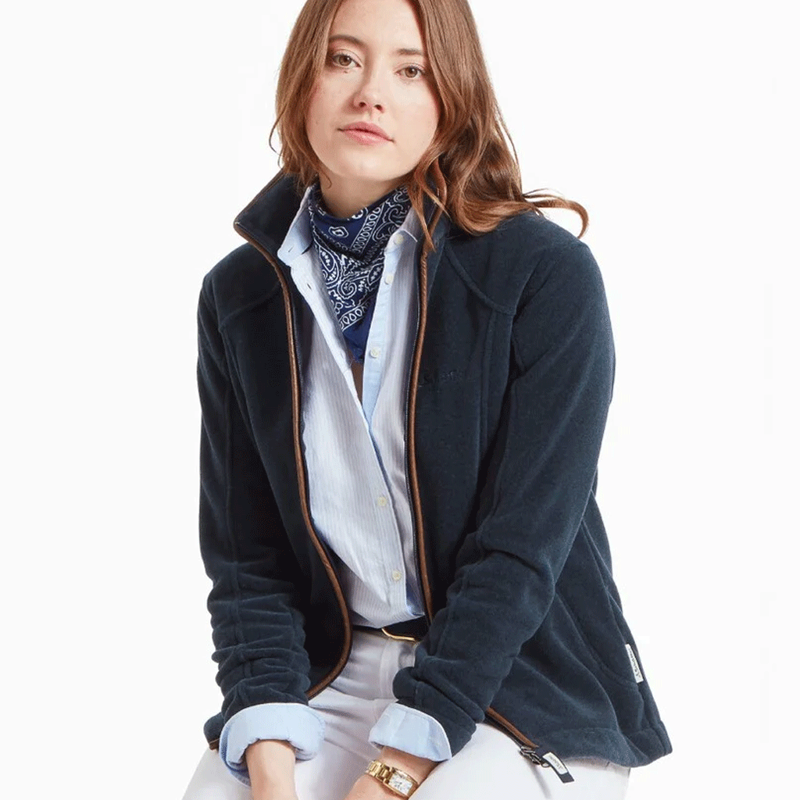 Schoffel Burley Fleece Jacket Petrol Blue-1