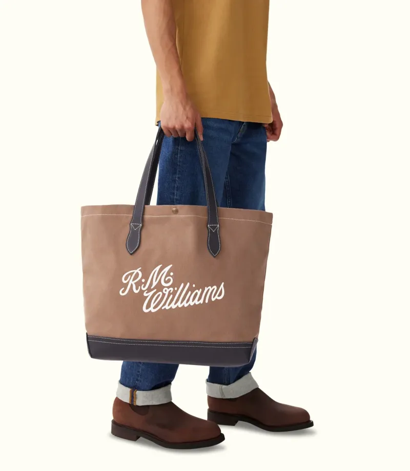 RM Williams Serrento Tote Bag Brown/Black-1