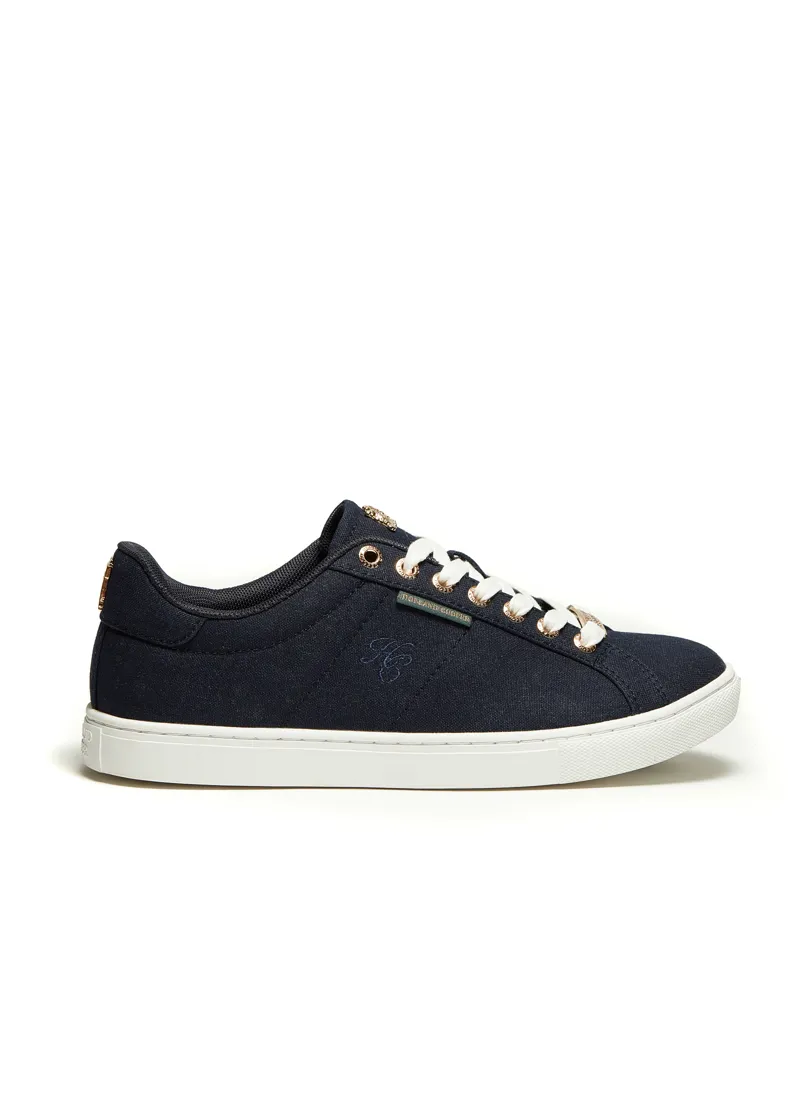 Holland Cooper Chelsea Court Trainers Ink Navy-8