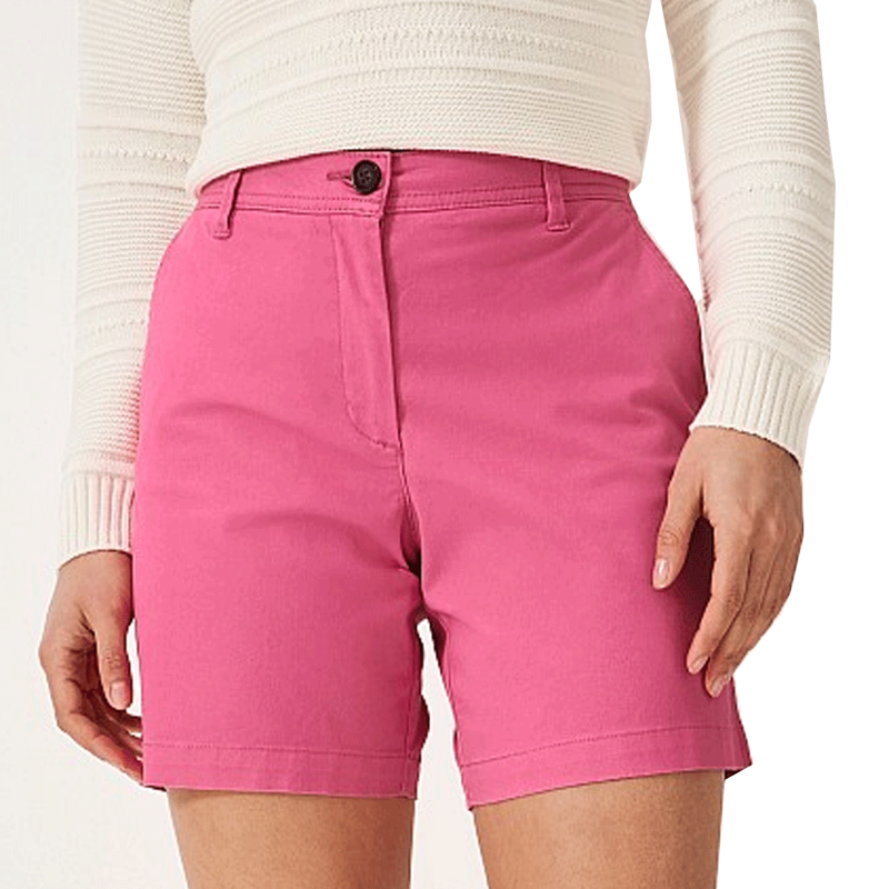 Crew Clothing Chino Shorts Pink-1