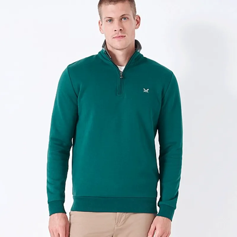 Crew Classic Half Zip Sweat Atlantic-1