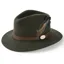 Hicks and Brown Suffolk Fedora Classic Olive Green
