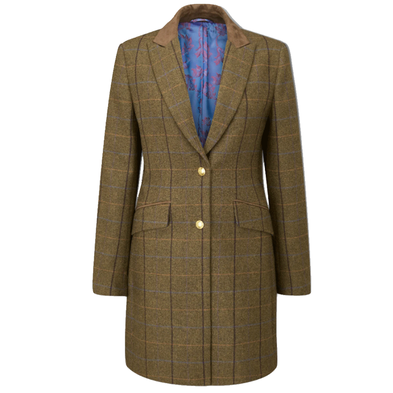 Alan Paine Combrook Ladies Mid length Coat Hazel