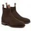 RM Williams Comfort Craftsman Boots Chocolate Suede