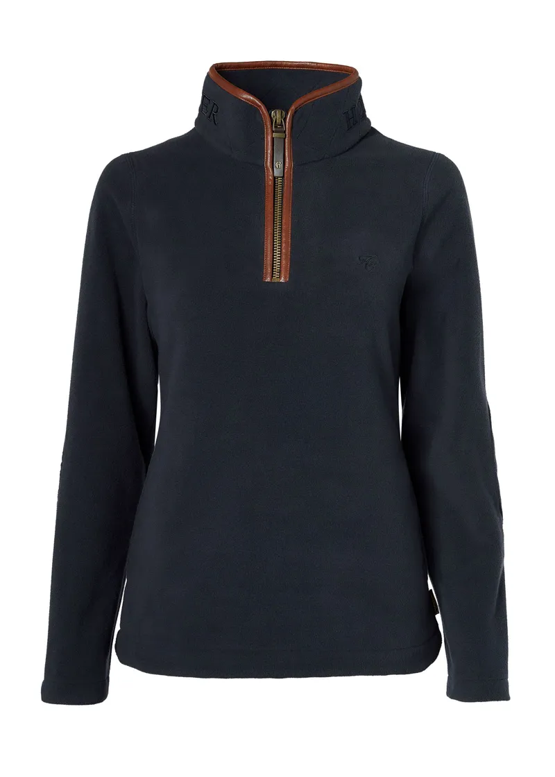Holland Cooper Country Fleece Half Zip Jumper Ink Navy-5