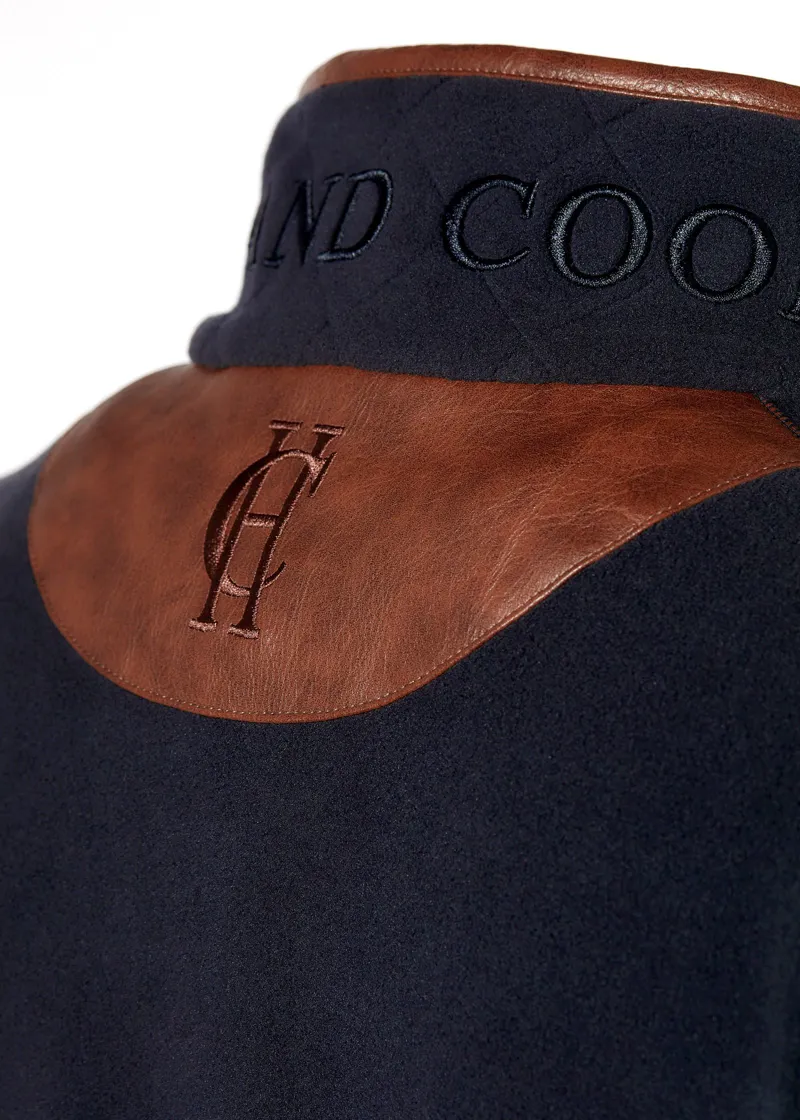 Holland Cooper Country Fleece Half Zip Jumper Ink Navy-8