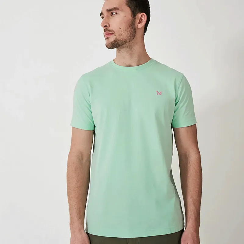 Crew Classic Tee Mist Green-1