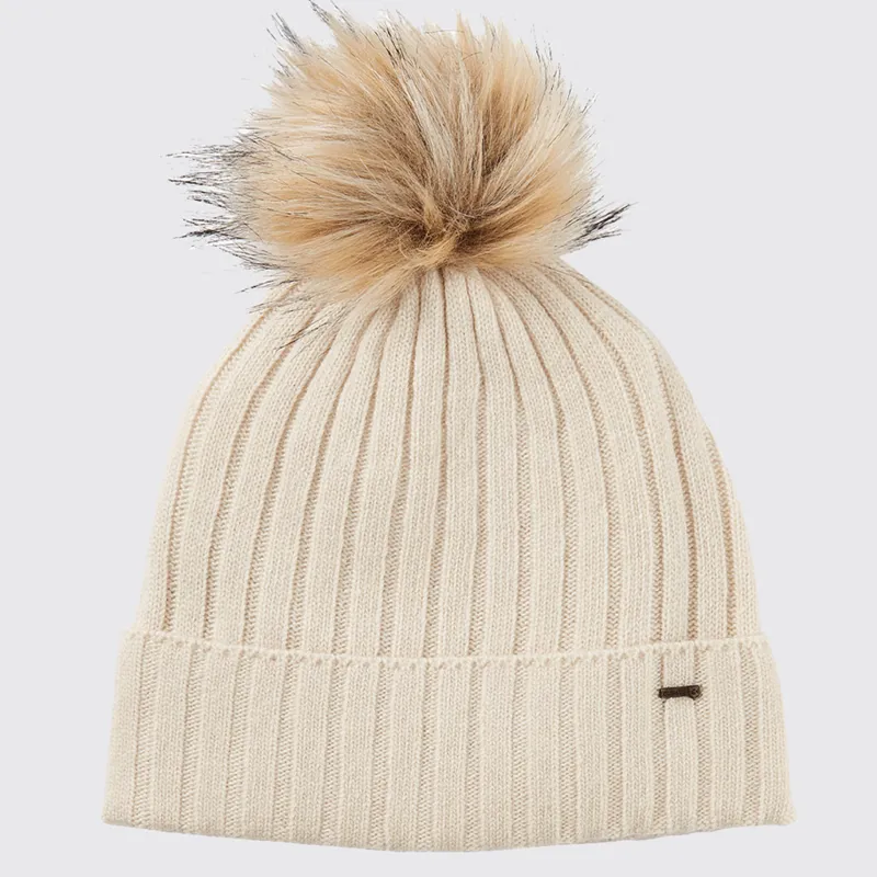 Dubarry Curlew Knitted Hat Chalk