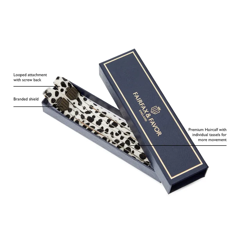 Fairfax and Favor Tassels Dalmatian Haircalf -1