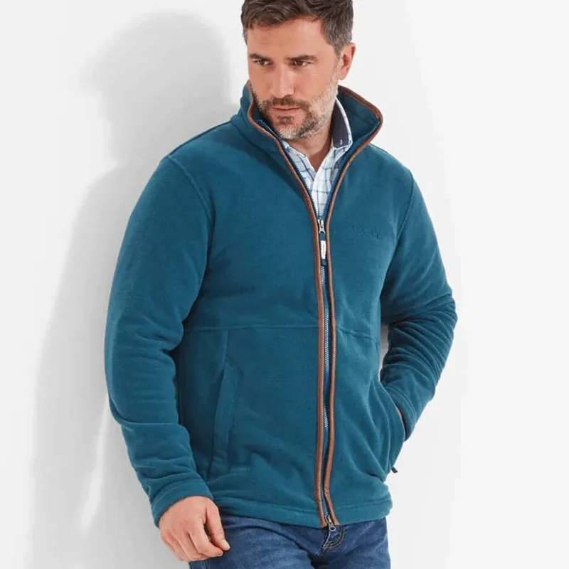 Schoffel Cottesmore Fleece Jacket Dark Teal-1