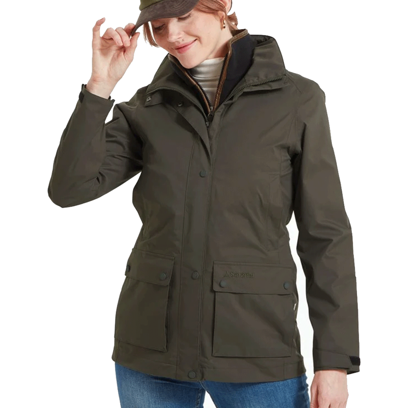 Schoffel Edith Jacket Tundra-1