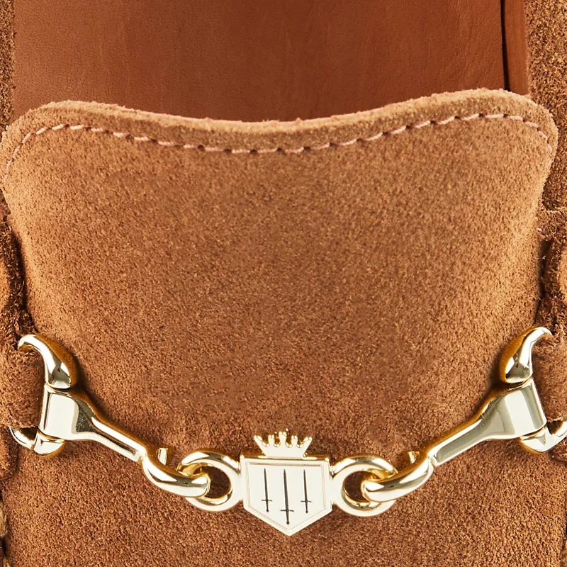 Fairfax and Favor Trinity Loafer Tan Suede-1