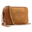 Fairfax and Favor Finsbury Cross Body Bag Tan Suede