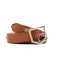 Fairfax and Favor Hampton Belt Leather and Suede Tan Navy