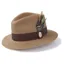 Hicks and Brown Aldeburgh Fedora Guinea Pheasant Natural Brown