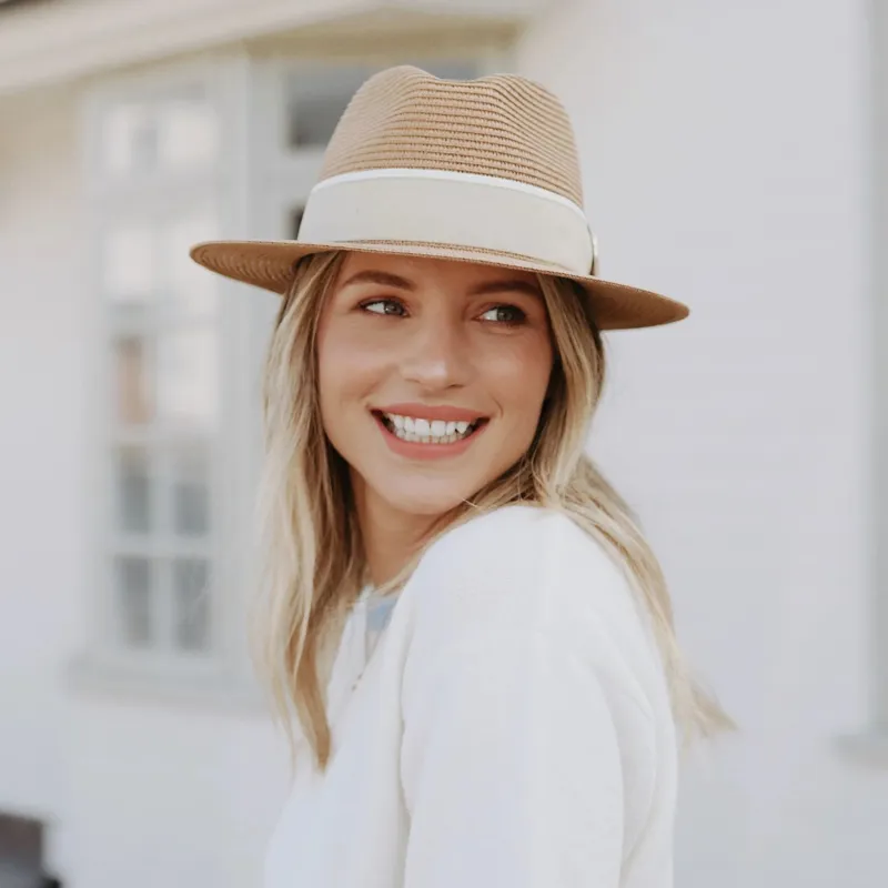 Hicks and Brown Orford Fedora Natural-4