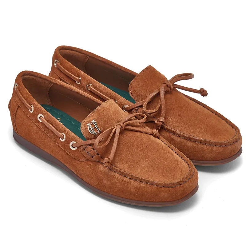 Holland Cooper Deck Shoes Tan