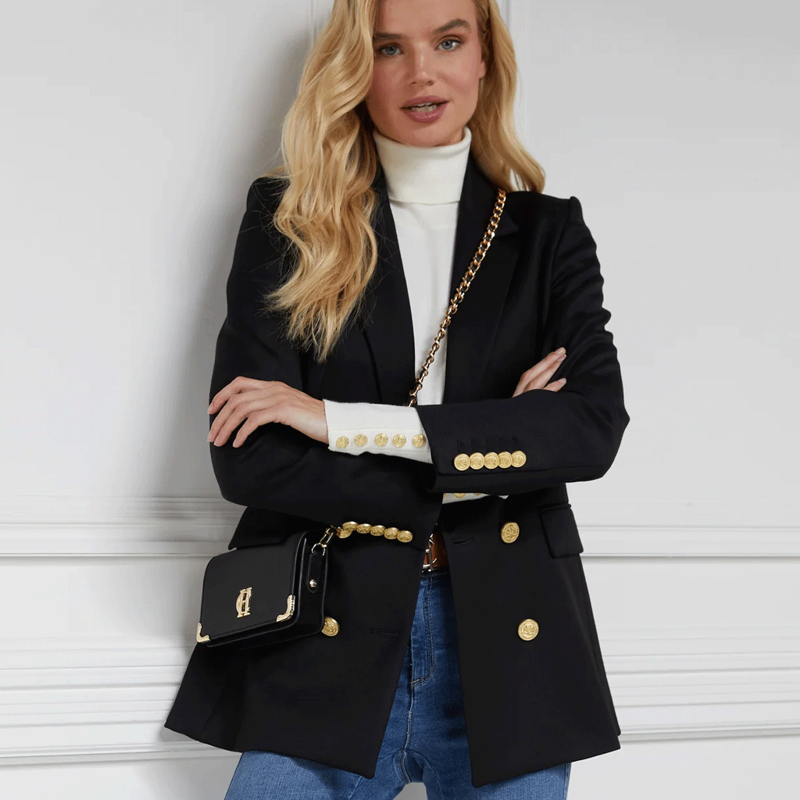 Holland Cooper Kensington Crossbody Bag Black-1