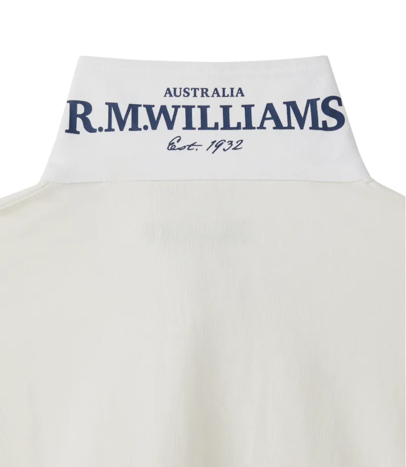 RM Williams Buck Rugby White Blue-5