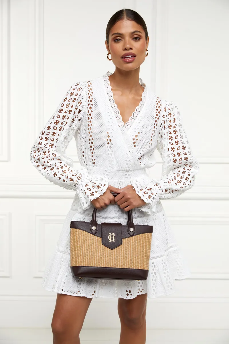 Holland Cooper Valencia Mini Tote Chocolate-3