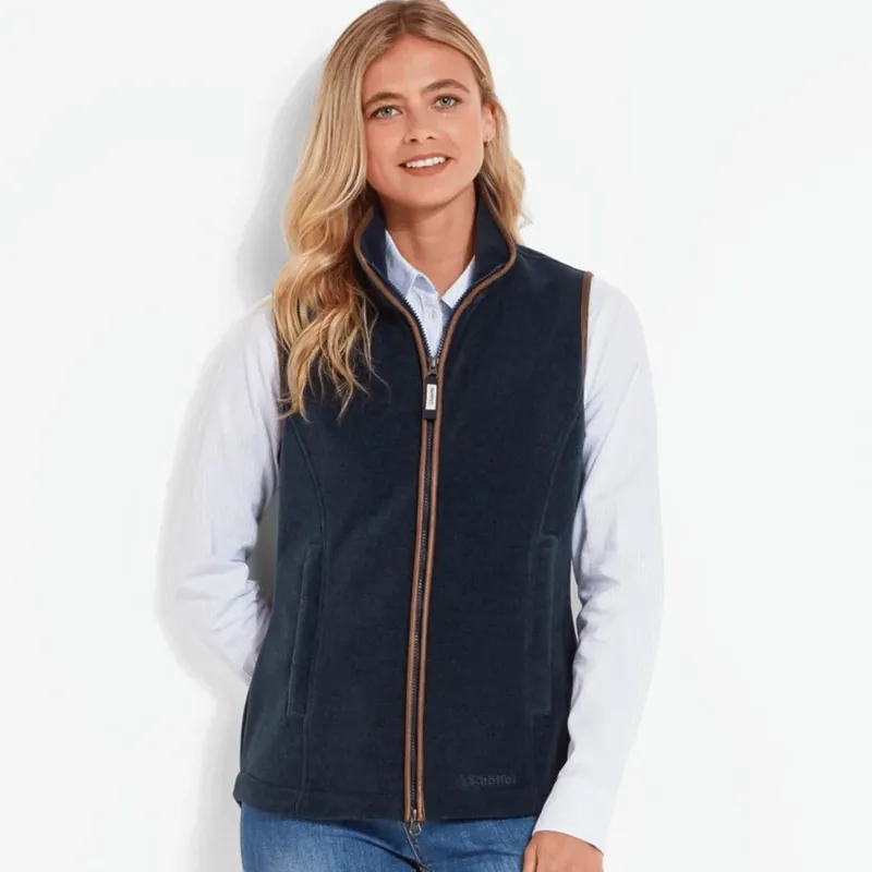 Schoffel Lyndon II Fleece Gilet Petrol Blue-1
