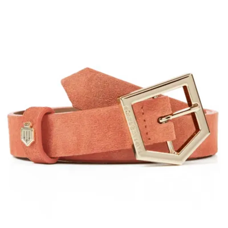 Fairfax and Favor Sennowe Belt Melon Suede