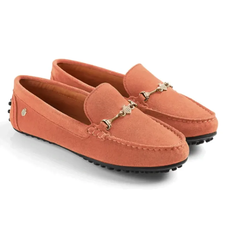 Fairfax and Favor Trinity Driver Melon Suede