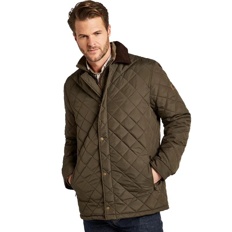 Dubarry Mountusher Quilted Jacket Olive