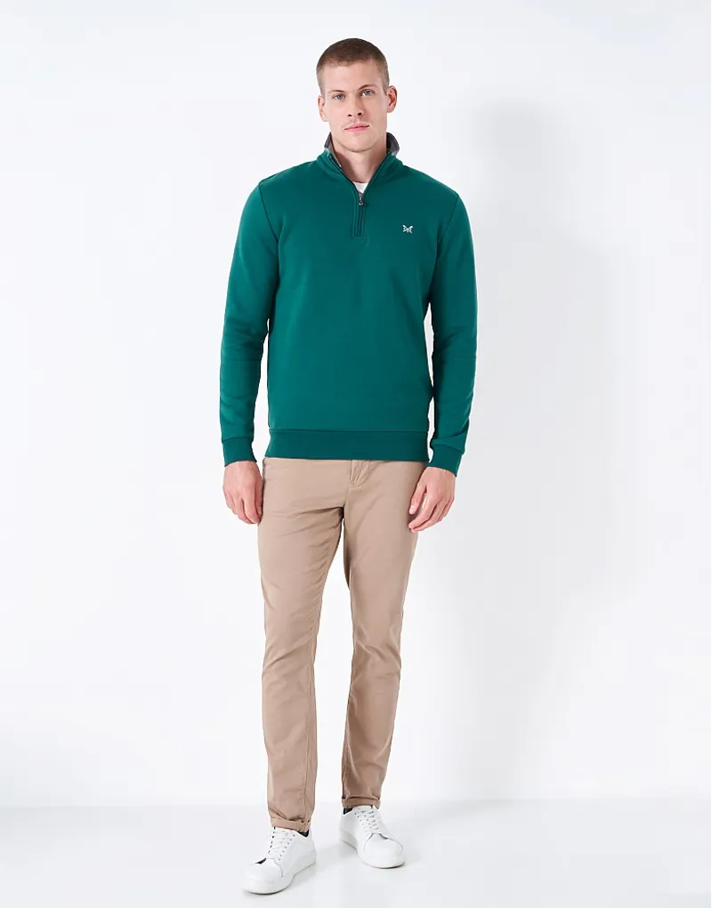 Crew Classic Half Zip Sweat Atlantic-3