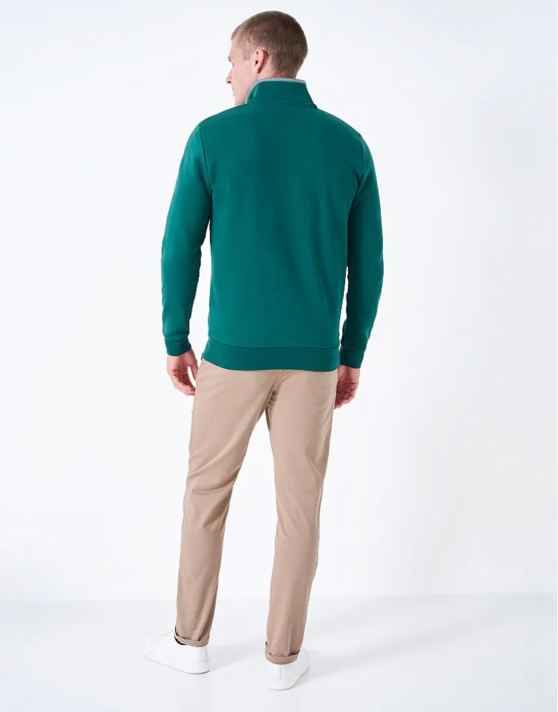 Crew Classic Half Zip Sweat Atlantic-4