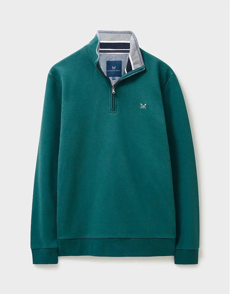 Crew Classic Half Zip Sweat Atlantic-6