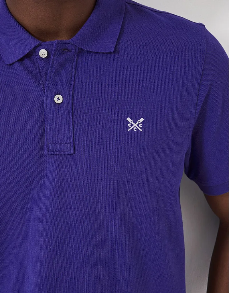 Classic Pique Polo Heritage Marine-3