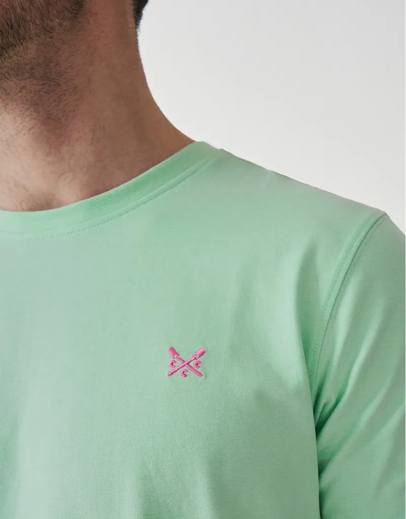 Crew Classic Tee Mist Green-5