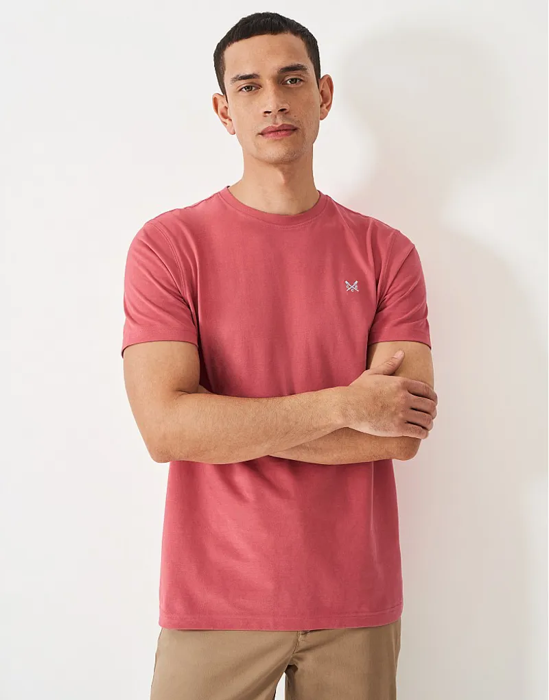 Crew Classic Tee Summer Berry-2