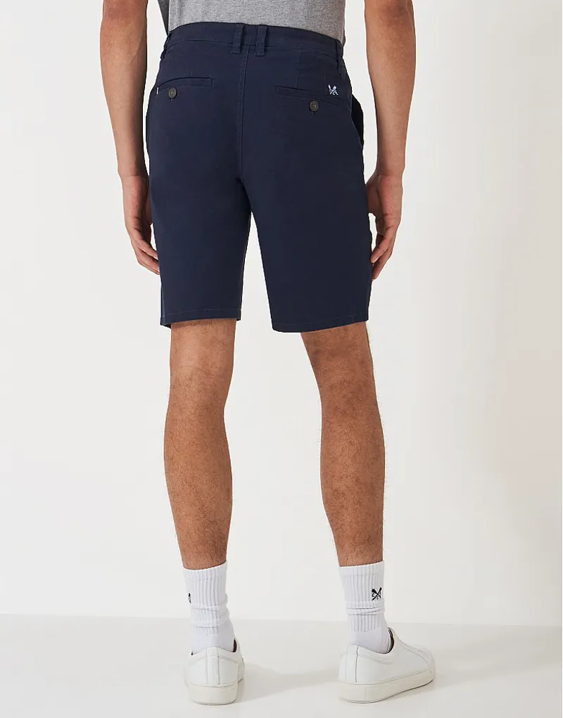 Crew Bermuda Chino Stretch Shorts Heritage Dark Navy-4
