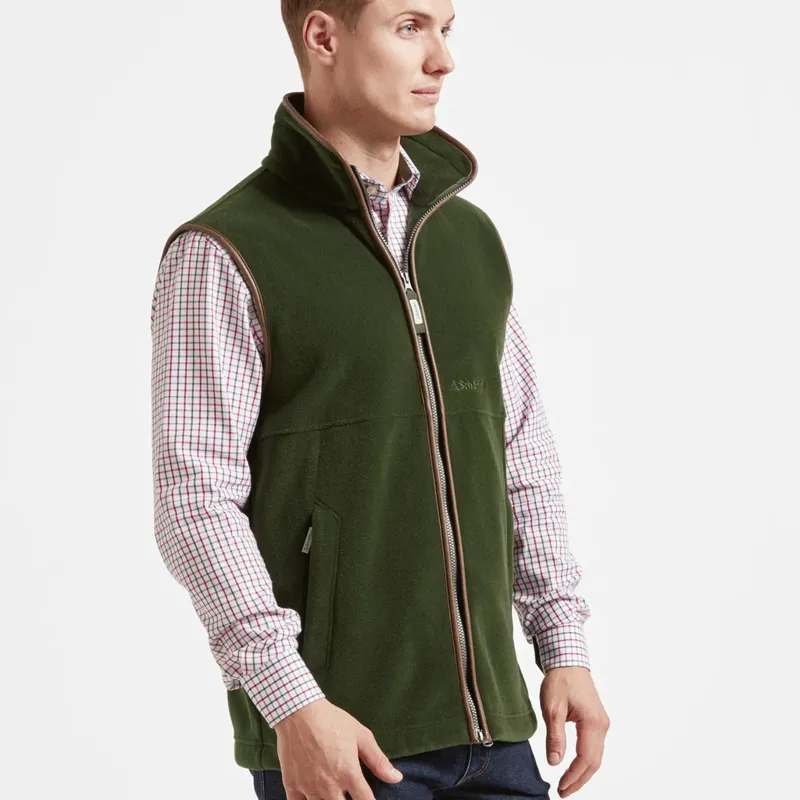 Schoffel Oakham Fleece Gilet Forest-1