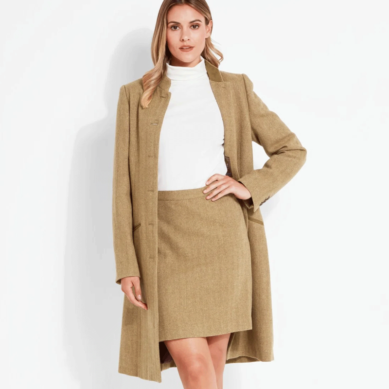 Schoffel Portree Tweed Jacket Oak Herringbone-1