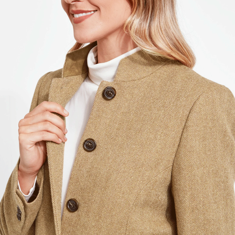 Schoffel Portree Tweed Jacket Oak Herringbone-3