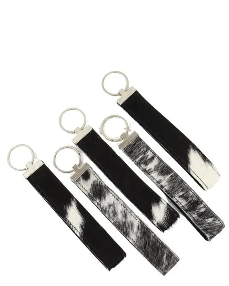 Bethany Rae Loop Keyring Black