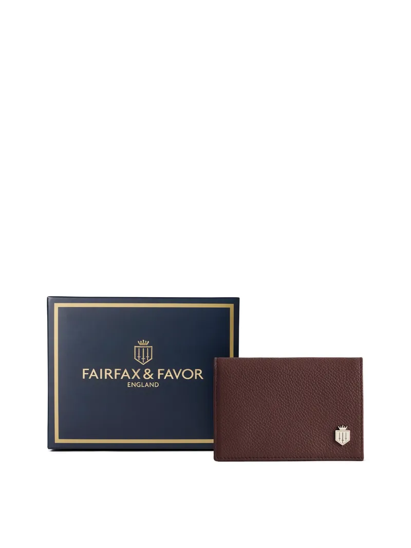 Fairfax and Favor Ashwell Purse in Port Leather-1