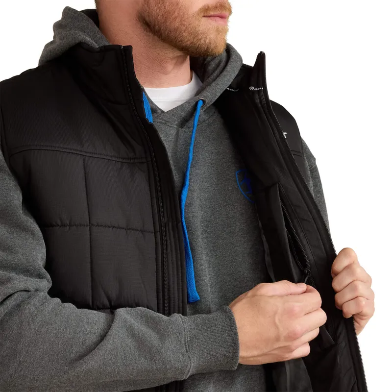 Ariat Mens Cirus Insulated Vest in Black-3