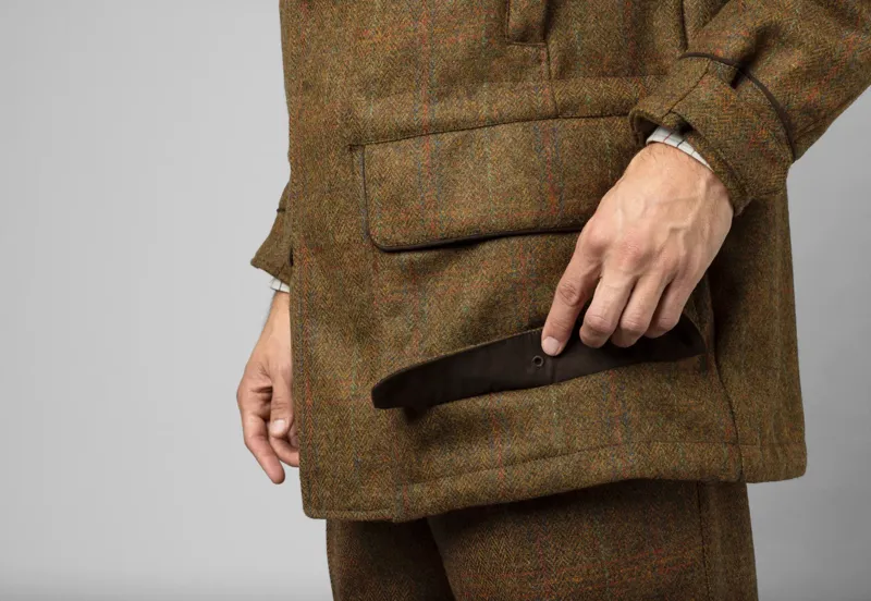 Harkila Kenmore GTX Jacket Forest Green/Herringbone-1