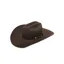 Ariat ADT Western 3X Wool Hat with Buckle in Brown