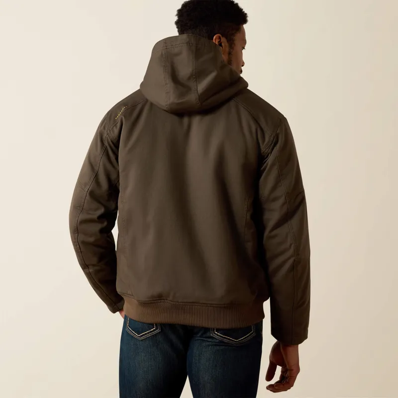 Ariat Mens Rebar DuraCanvas Jacket in Wren-2