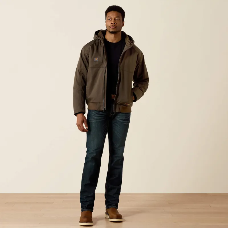 Ariat Mens Rebar DuraCanvas Jacket in Wren-1