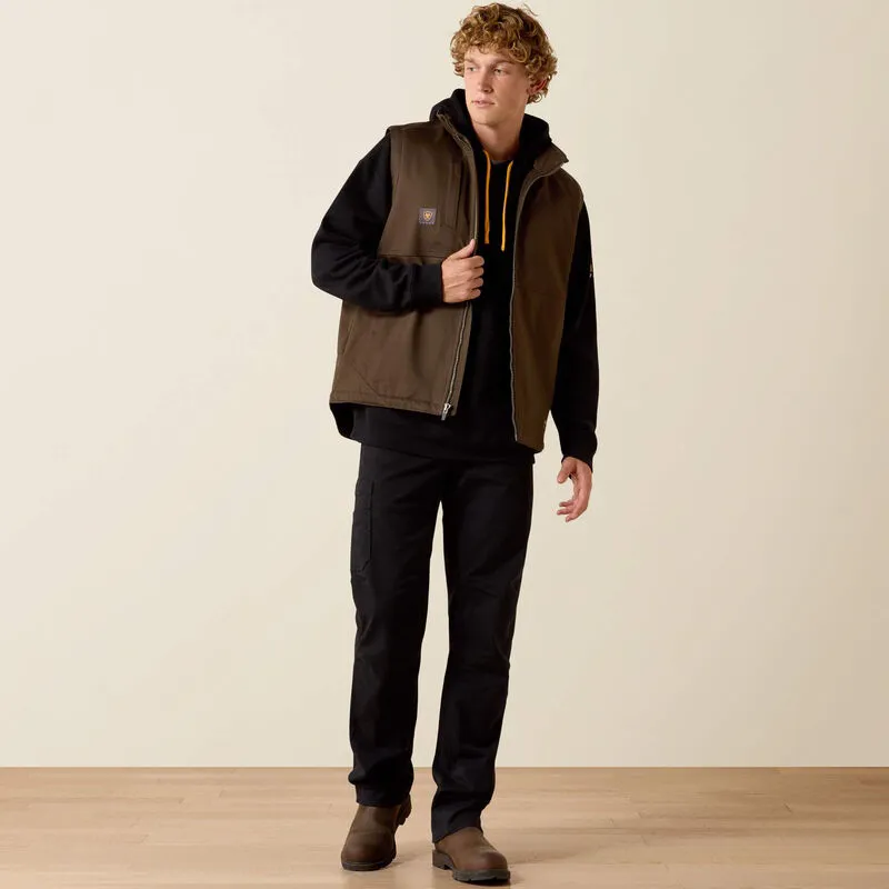 Ariat Mens Rebar DuraCanvas Vest in Wren-3